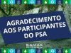 Agradecimento aos participantes do Programa de Pagamento por Serviços Ambientais - PSA
