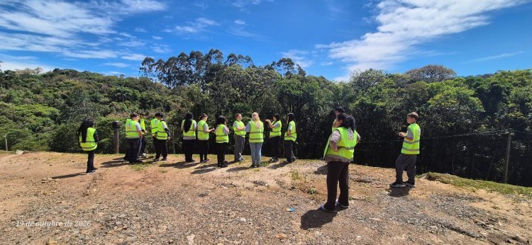Jovens do Programa #ATUAÇÃO conhecem o funcionamento do Aterro Sanitário